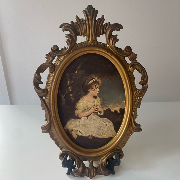 Vintage Photo and Frame - Approx 8”x12” - Picture 8 of 8